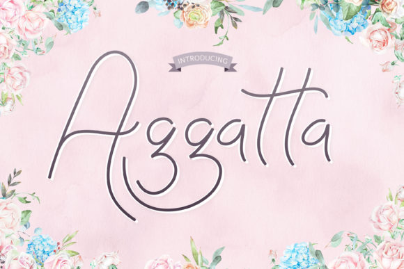 Aggatta Font: Elevate Small Business Branding