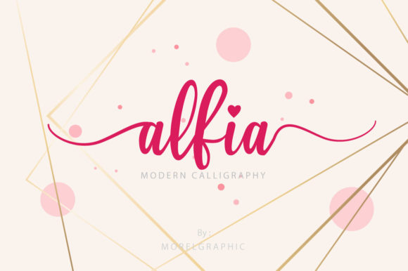 Alfia Font Review: Elegant Script Handwritten Branding
