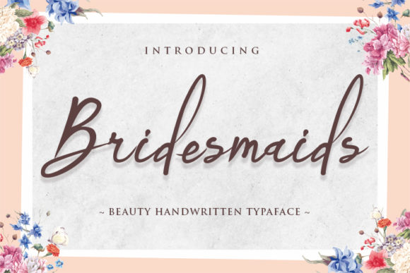 Bridemaids Font: Elevating Small Business Branding