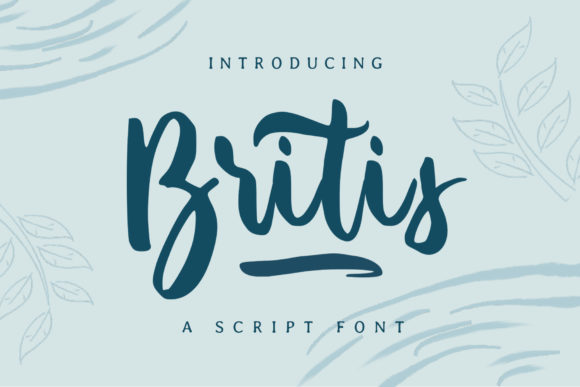 Britis Font: Elevating Campaign Visuals with Timeless Script
