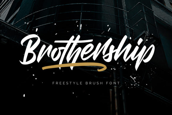 Brothership Font: Elegant Script Handwritten for Web Design