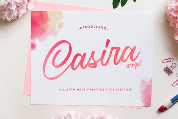 Casira Font Review: Timeless Handwritten Script for Editorial Design
