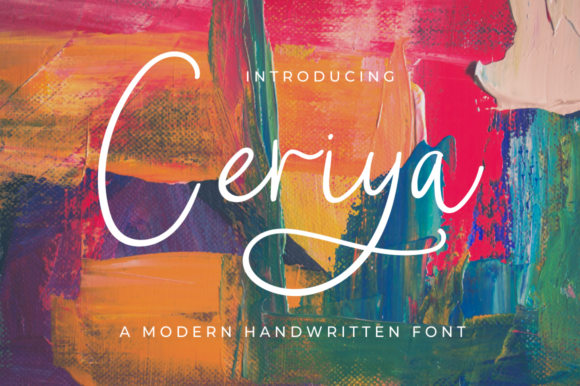 Ceriya Font: Elevating Editorial Design with Delicate Script