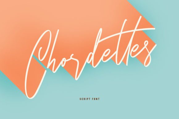 Chordettes Font: A Relaxed Script for Editorial Design