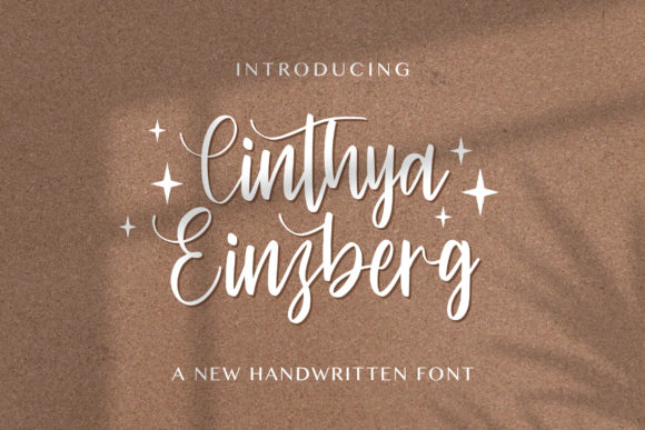 Cinthya Einzberg: Elegant Script Font Review