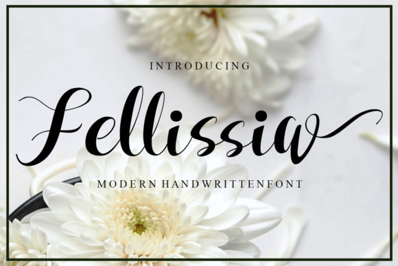Fellissia Font: A Modern Script for Small Business Branding
