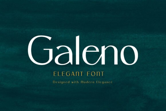 Galeno Font Review for Handmade Labels and Packaging