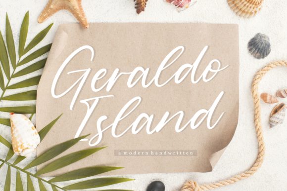 Geraldo Island Font: Elevating Small Business Branding
