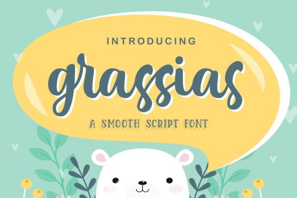 Grassias Font Review: A Script Handwritten Typeface for Branding