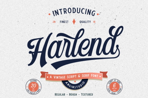 Harlend Font Review for Campaign Design