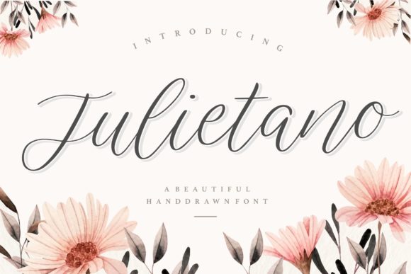 Julietano Font: A Timeless Script for Editorial Design
