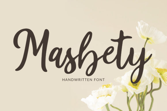 Masbety Font: Sweet Handwritten Script for Marketing
