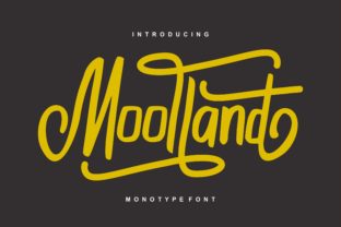 Moolland Font: Elevating Editorial Design with Calligraphy