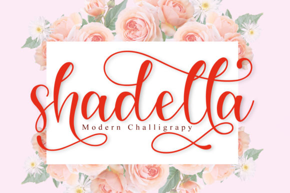 Shadella Font: Elegant Script for Modern Design