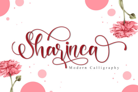Sharinca Font: Elegant Script for Web Design