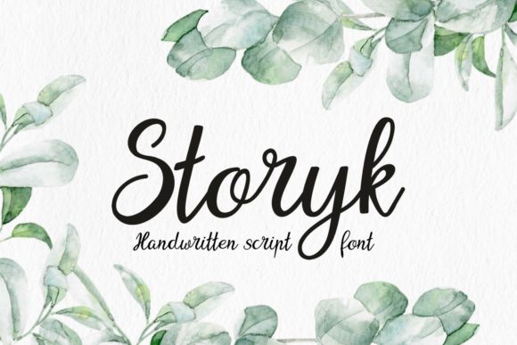 Storyk Font: Elevating Campaign Visuals with Timeless Script