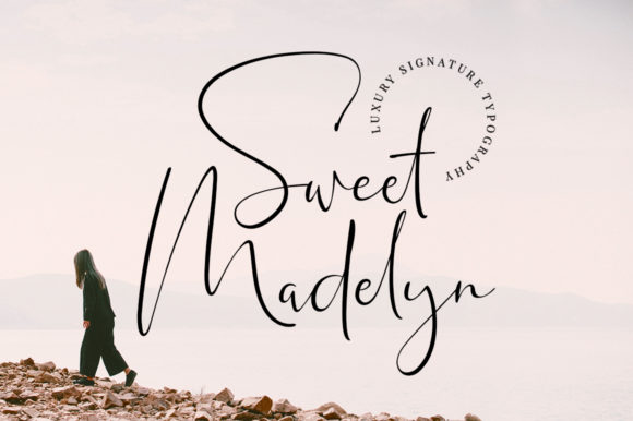 Sweet Madelyn Font Review for Elegant Editorial Design