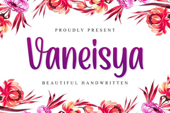 Vaneisya Font: Elevating Handmade Labels and Invitations