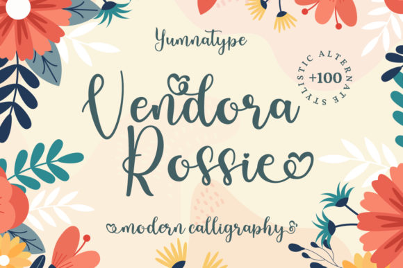 Vendora Rossie Font Review for Editorial Design