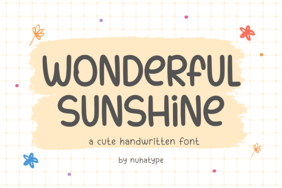 Wonderful Sunshine Font for Authentic Small Business Branding